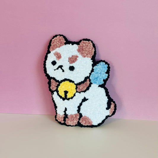 Winged Puppycat Wall Rug